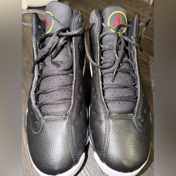 Nike Air Jordan 13 Retro playoff 2011 Black/White/ Red size 10 - Picture 3 of 6